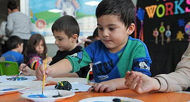 Ankara Keçiörenli çocuklar Workshop ile doyasıya eğlendi