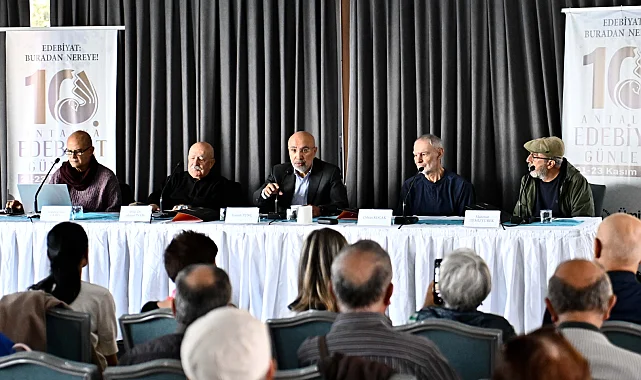 Antalya Edebiyat Günleri 10'uncu yılında tamamlandı