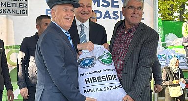 Bursa Mustafakemalpaşa'da çiftçilere büyük destek