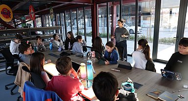 Bursa Nilüfer'de çocuklar animasyonun temellerini öğrendi