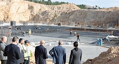 Çayırova Devlet Hastanesi inşaatında hummalı çalışma