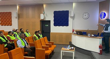 Çevre Yapı Arıtma'da iş güvenliği eğitimi