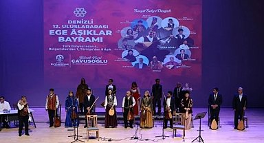 Denizli'de Aşıklar Bayramı kültür şölenine dönüştü