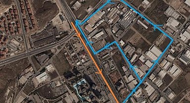 Denizli'de üst geçit çalışmalarında yeni etap