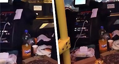 Düzce'de minibüste balık ziyafeti tepki çekti!