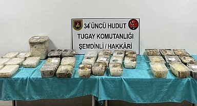 İran sınırında 81 kilogram uyuşturucu ele geçirildi