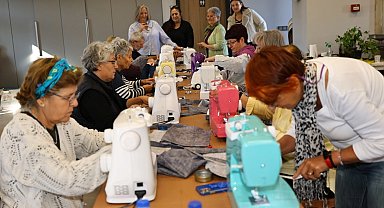 İzmir Efes Selçuk'ta kadınlara ücretsiz dikiş atölyesi