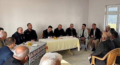 Kaymakam Kandemir, köy ziyaretlerinde vatandaşlarla buluştu