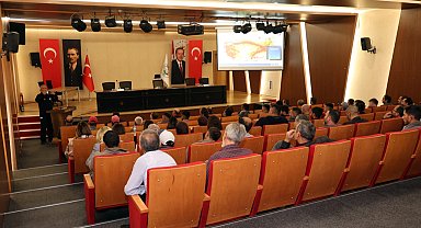 Kayseri Talas'tan personele afet eğitimi