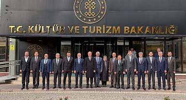 Kayseri Turizm Master Planı Bakan Ersoy'a sunuldu