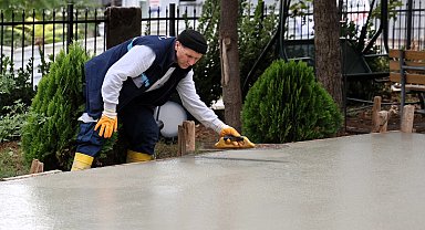 Kocaeli Büyükşehir'den huzurevine Bocce sahası