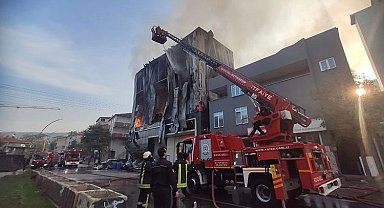 Kocaeli Dilovası'nda kozmetik fabrikasında yangın: 6 ölü, 1 yaralı