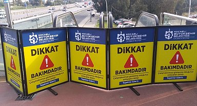 Kocaeli'de yürüyen merdivenlere Kasım bakımı