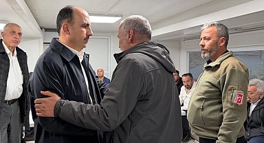 Konya'da Başkan Altay'dan şehit ailesine taziye ziyareti