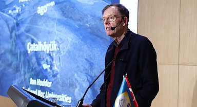 Konya'da SKAL üyeleri arkeolog Prof. Hodder'i ağırladı