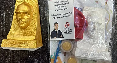 Lalapaşa'da öğrencilere Atatürk sevgisi hediyeyle aşılandı