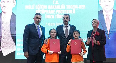 MEB'den TOGEMDER ile kütüphane protokolü