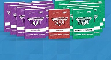 MEBİ YKS tarama testi kitapları yayımlandı