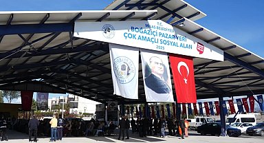 Muğla Boğaziçi'de 'Pazar Yeri ve Sosyal Alan' açıldı