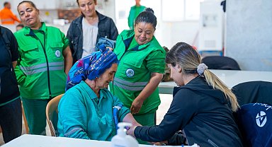 Muğla Milas'ta belediye personeline sağlık taraması