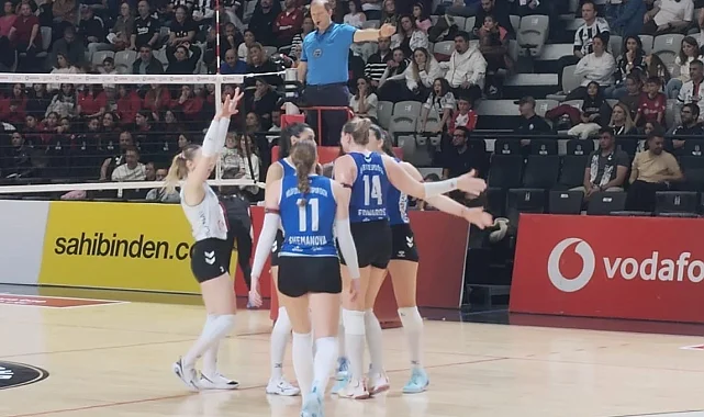 Nilüferli sultanlar filede Beşiktaş'ı set vermeden geçti