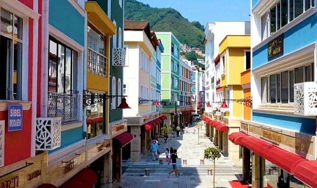 Ordu'da ilçe merkezleri yenileniyor