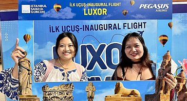 Sabiha Gökçen'den Mısır'a iki yeni destinasyon