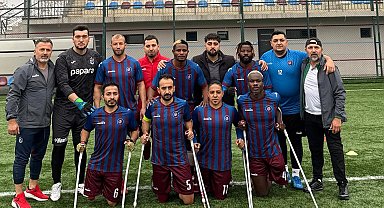Trabzon Ampute Futbol Takımı sezona galibiyetle başladı