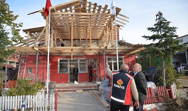 Türkeli'nde itfaiye hizmet binası yenileniyor