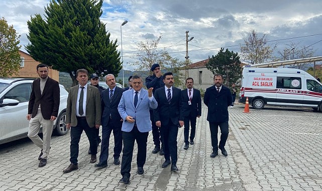 Vali Özarslan, Türkeli'de incelemelerde bulundu