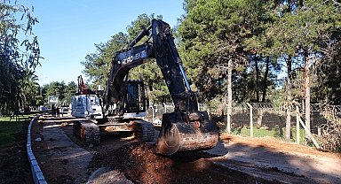 Antalya Büyükşehir'den Kardeş Kentler Caddesi'nde çalışma