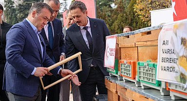 Bilecik'te arıcılara bin yeni kovan dağıtıldı