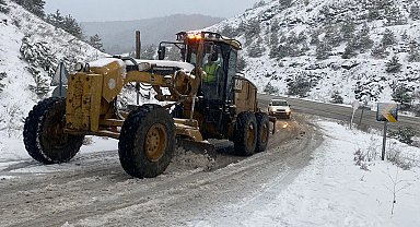 Bursa Büyükşehir'den karla mücadelede son durum