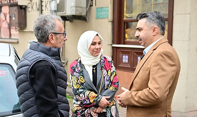 Bursa Yıldırım'da Başkan Yılmaz'dan esnaf ziyareti