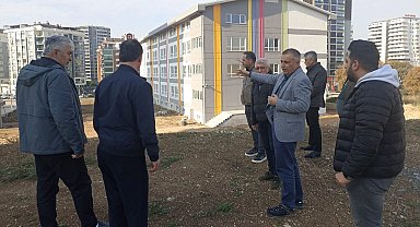 Bursa'da eğitim yatırımları ve güçlendirme çalışmaları yerinde incelendi