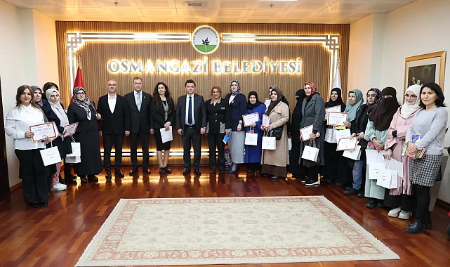 Bursa'da Osmangazili kadınlar geleceğe umutla bakıyor