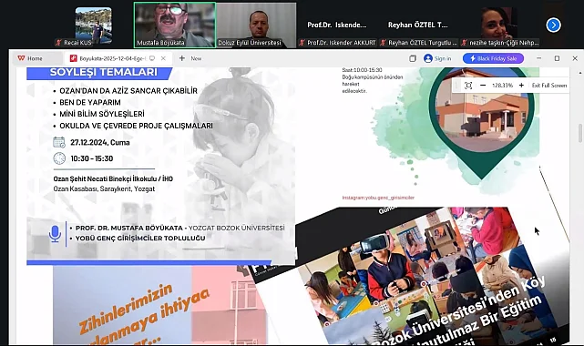 Dokuz Eylül'den TÜBİTAK proje eğitimi