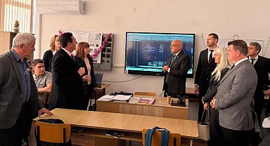 Edirne Keşan'dan kardeş okul projesi kapsamında Bulgaristan'a eğitim ziyareti