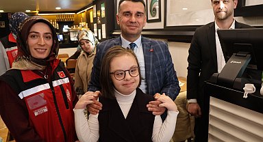 Erzurum'da Aile ve Sosyal Hizmetler'den 'sevgi köprüsü' bağı