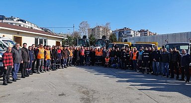İstanbul Maltepe'de kışla mücadele çalışmaları