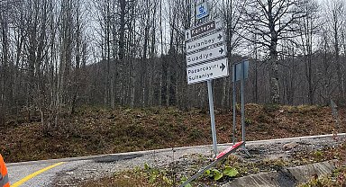 Kartepe zirve yolunda güvenli ulaşım için yenileme