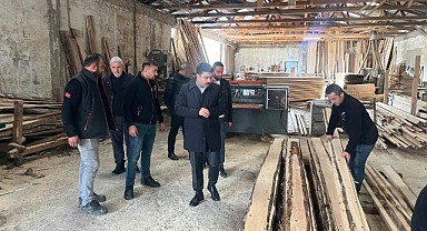Kaymakam Kandemir, ilçenin köklü sanayi kuruluşlarını ziyaret etti