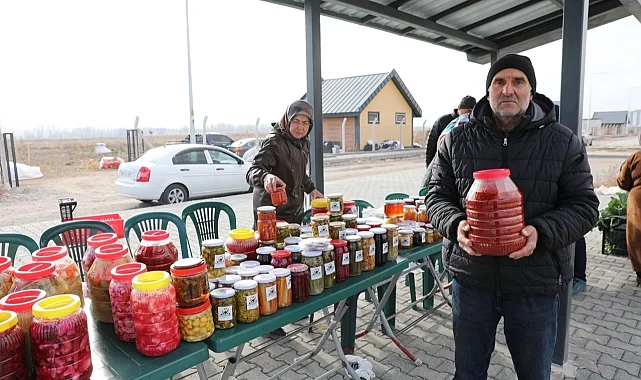 Kayseri Kocasinan'da son hasat yapıldı