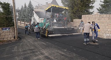 Kayseri Melikgazi'de konforlu ulaşım için yol çalışması