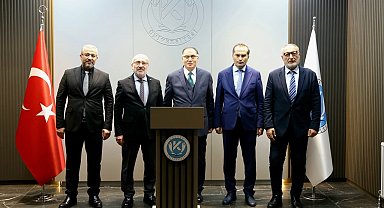 Kayseri Üniversitesi Şeref Malkoç'u ağırladı