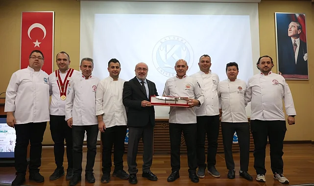KAYÜ Aşçılık öğrencileri önlüklerini giydi