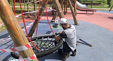 Kocaeli Büyükşehir'den oyun gruplarına bakım