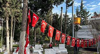 Kocaeli Gebze Şehitliği'nde kapsamlı bakım ve peyzaj çalışması