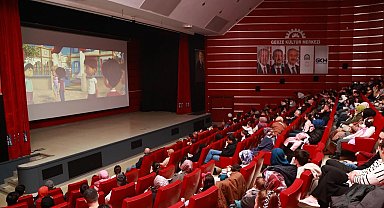 Kocaeli Gebze'de çocuklar sinema keyfi yaşadı
