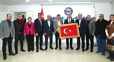 Kocaeli Memur-Sen, Başkan Büyükakın'ı ağırladı